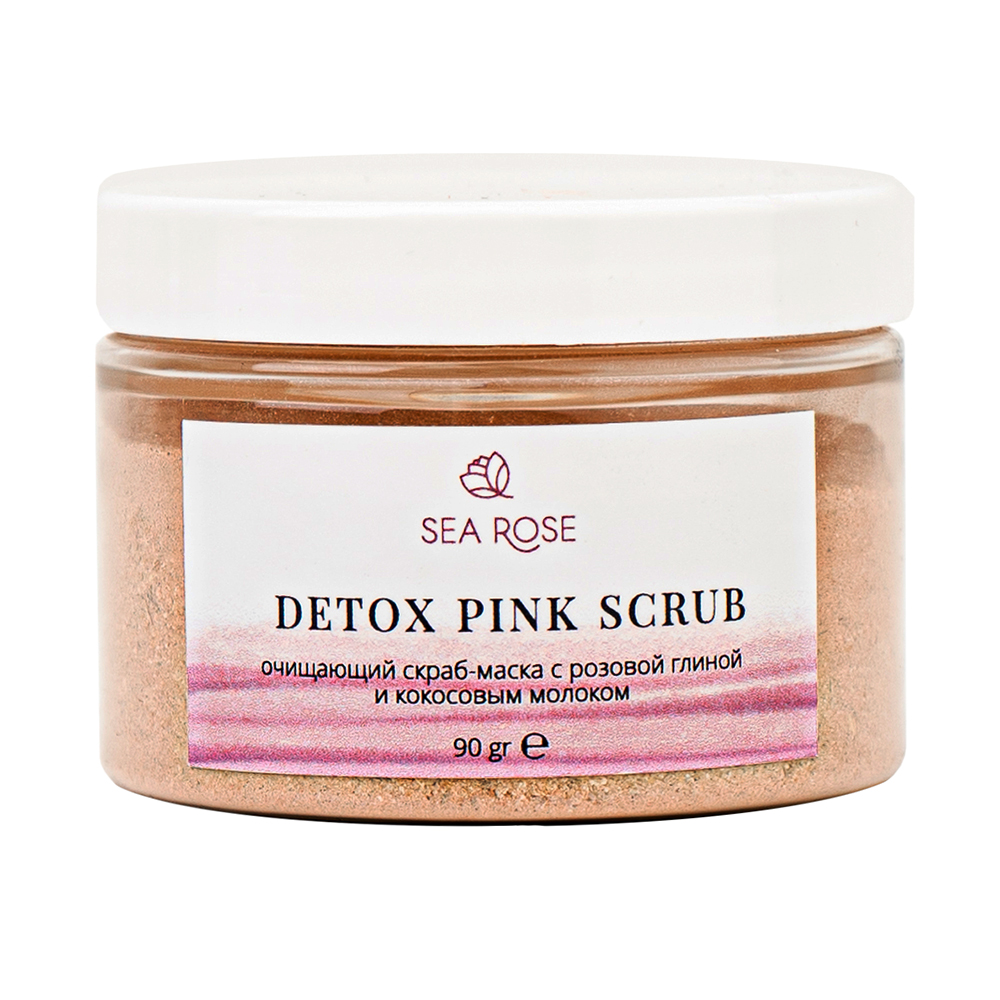 Скраб "Detox Pink Scrub" SEA ROSE 90 г 90 мл