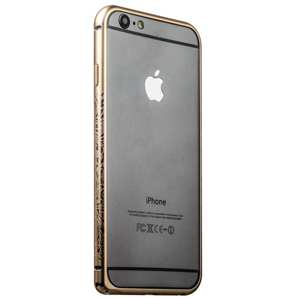 Бампер металлический iBacks Arc-shaped Venezia Aluminium Bumper for iPhone 6s/ 6 (4.7) - gold edge (ip60007) Gold Золото