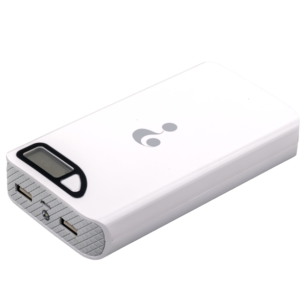 Аккумулятор внешний универсальный Wisdom YC-YDA10 Portable Power Bank 13000mAh ceramic white (USB выход: 5V 1A & 5V 2A)