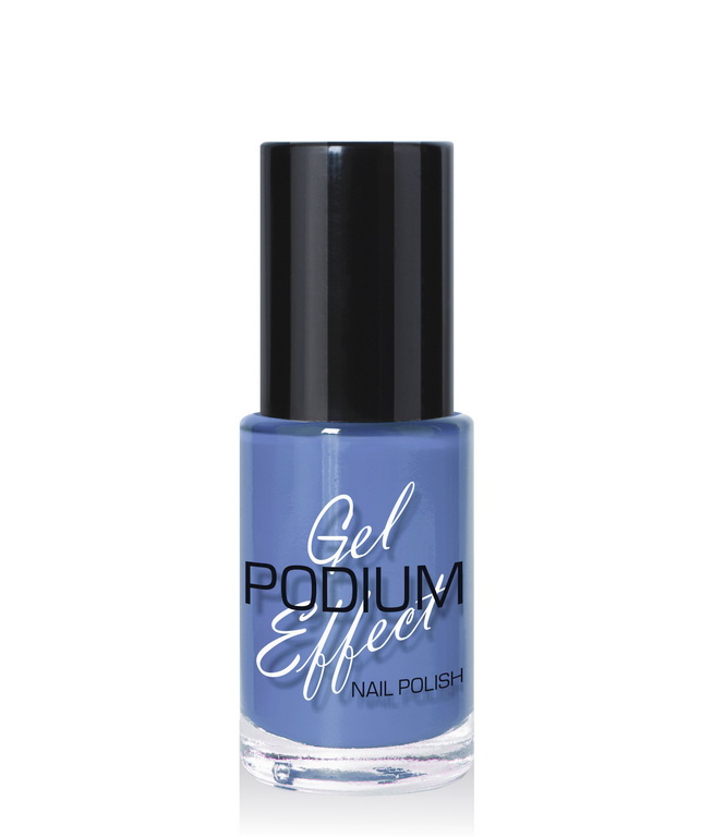 Лак для ногтей PODIUM Gel Effect тон 141 васильковый 10мл