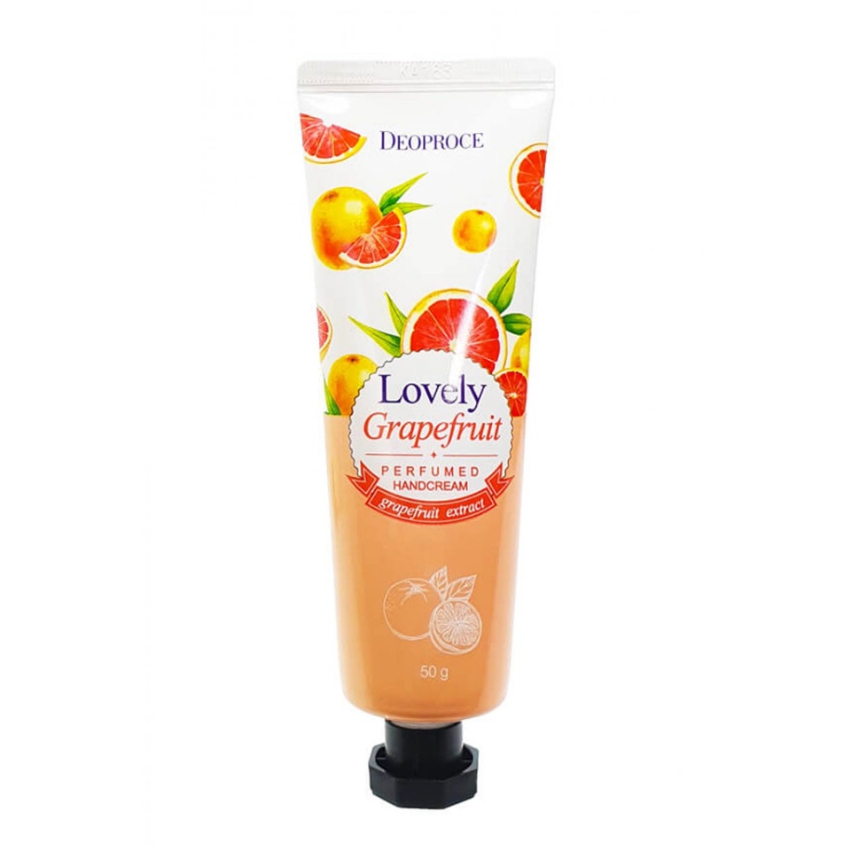 DEOPROCE LOVELY GRAPEFRUIT PERFUMED HANDCREAM Крем для рук с ароматом грейпфрута