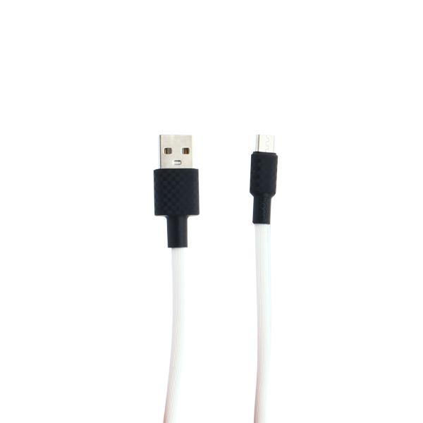 USB дата-кабель Hoco X29 Superior style charging data cable MicroUSB (1.0 м) White Белый