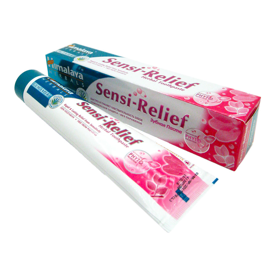 Зубная паста для чувствительных зубов (Sensi relief toothpaste) Himalaya | Хималая 75мл