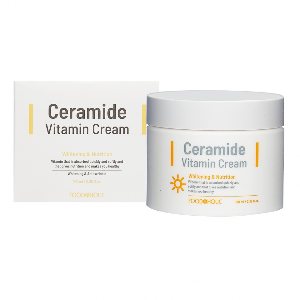 FOODAHOLIC CERAMIDE VITAMIN CREAM Антивозрастной функциональный крем для лица с керамидами