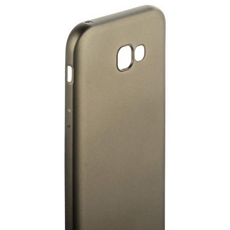 Чехол-накладка силиконовый J-case Delicate Series Matt 0.5mm для Samsung Galaxy A7 (2017) Графитовый