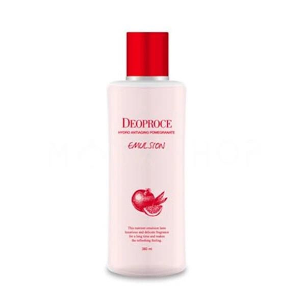 DEOPROCE HYDRO ANTIAGING POMERGRANATE EMULSION Антивозрастная эмульсия для лица с экстрактом граната