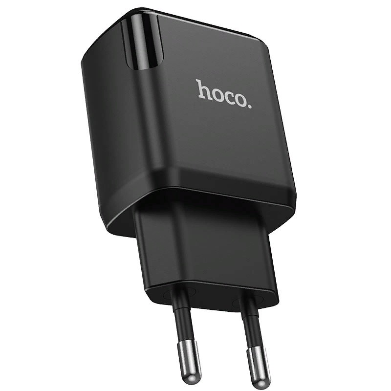 Адаптер питания Hoco N7 Speedy dual port charger Apple&Android (2USB: 5V max 2.1A) Черный