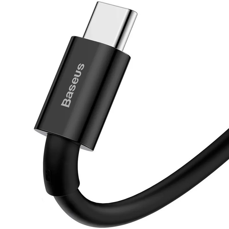 USB дата-кабель Baseus Superior Series Fast Charging Data Cable Type-C 66W (CATYS-01) 1.0м Черный