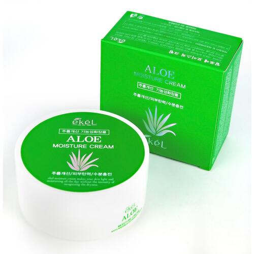 Ekel Крем увлажняющий с экстрактом алоэ - Aloe moisture cream, 100г