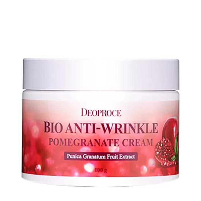 DEOPROCE BIO ANTI WRINKLE POMEGRANATE CREAM Антивозрастной крем для лица с экстрактом граната