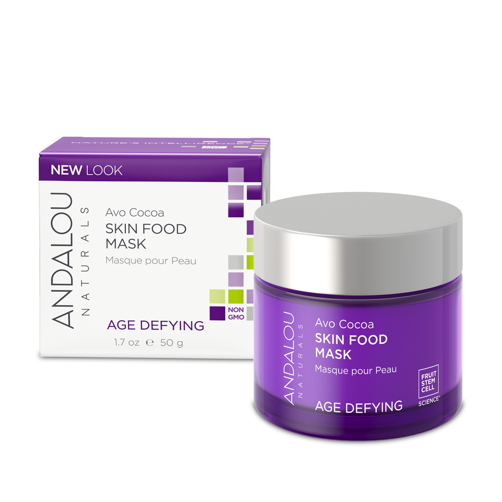 Маска для лица "Какао и авокадо", питательная Andalou Naturals, 50 мл