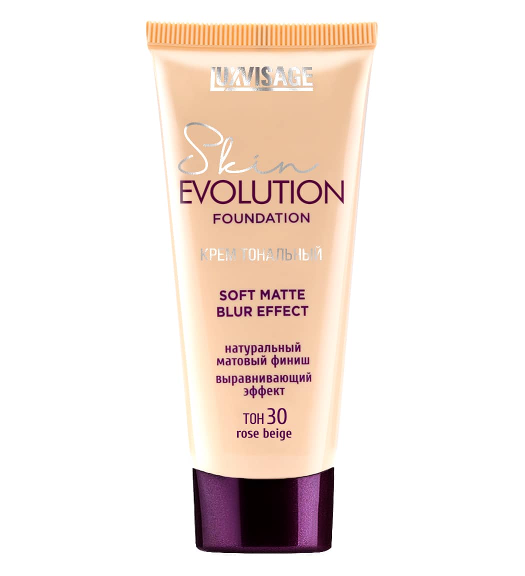 Крем тональный LUXVISAGE Skin EVOLUTION soft matte blur effect тон 30 Rose beige