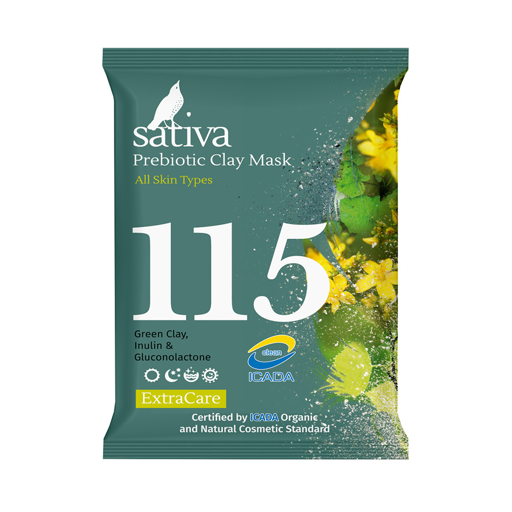 Маска минеральная с пребиотиком №115 Sativa 15 г