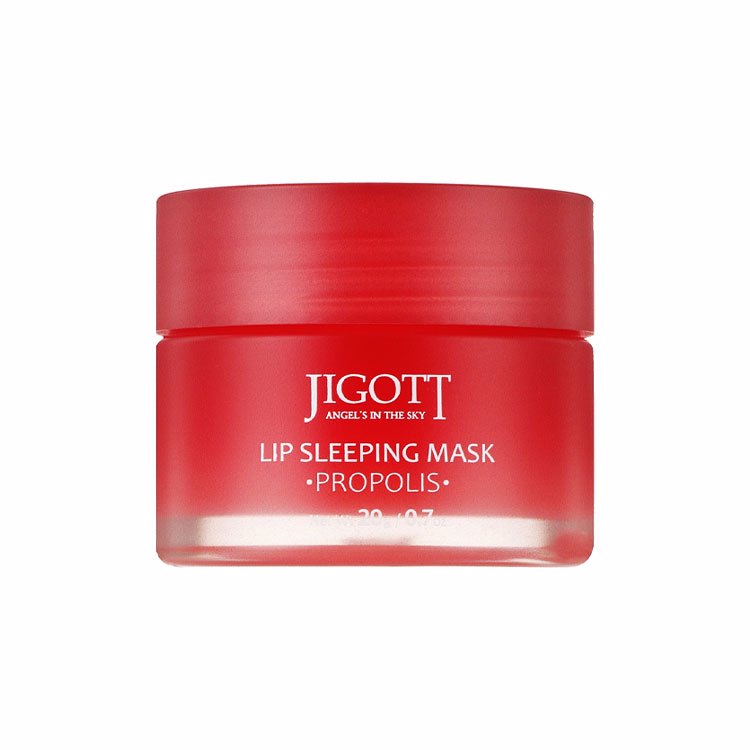 Jigott Lip Sleeping Mask [PROPOLIS] Ночная маска для губ с прополисом  20г