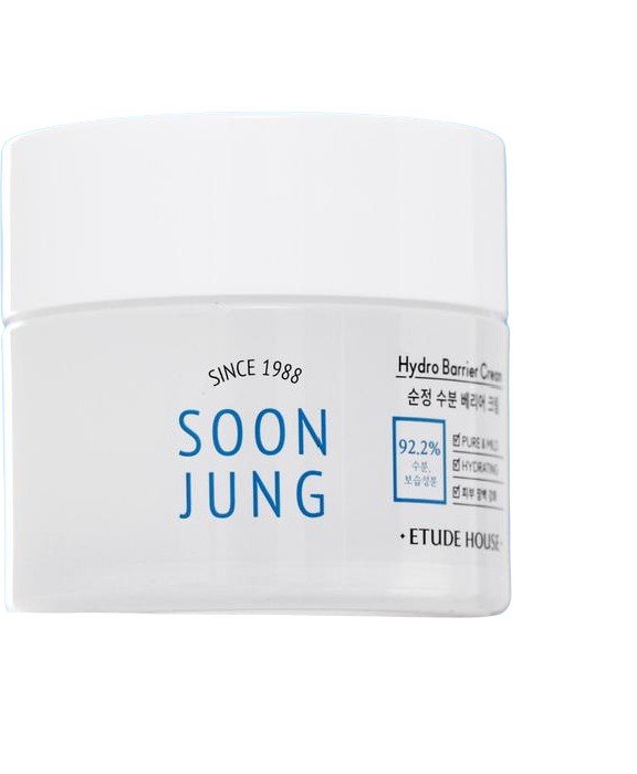 ETUDE HOUSE Soon Jung  Hydro Barrier Cream Увлажняющий и успокаивающий крем для лица 75мл