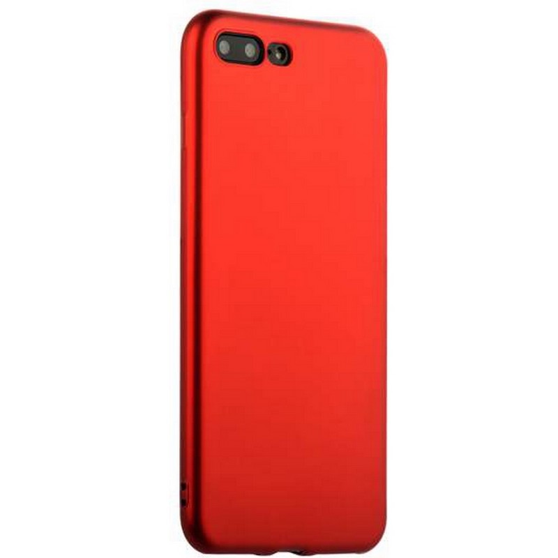 Чехол-накладка силиконовый J-case Delicate Series Matt 0.5mm для iPhone 8 Plus/ 7 Plus (5.5) Красный