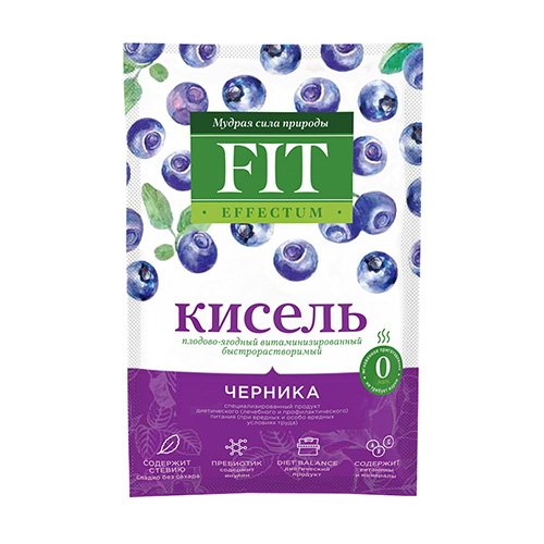 Кисель "Черника", саше Fit Parad 30 г