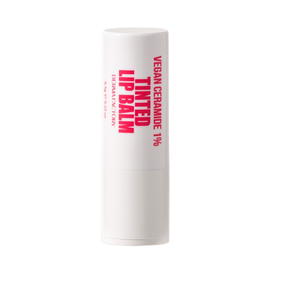 Derma Factory EDLP VEGAN CERAMIDE 1% TINTED LIP BALM Веганский бальзам-тинт для губ с церамидами 6,5г