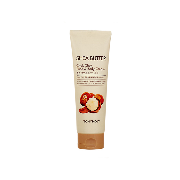 TONYMOLY SHEA BUTTER Chok Chok Face & Body Cream Увлажняющий крем для лица и тела с маслом ши