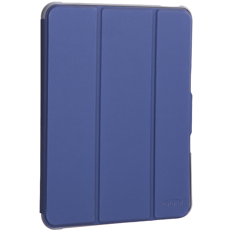 Чехол-подставка Mutural Folio Case Elegant series для iPad Air (10.9") 2020-2022г.г. кожаный (MT-P-010504) Синий