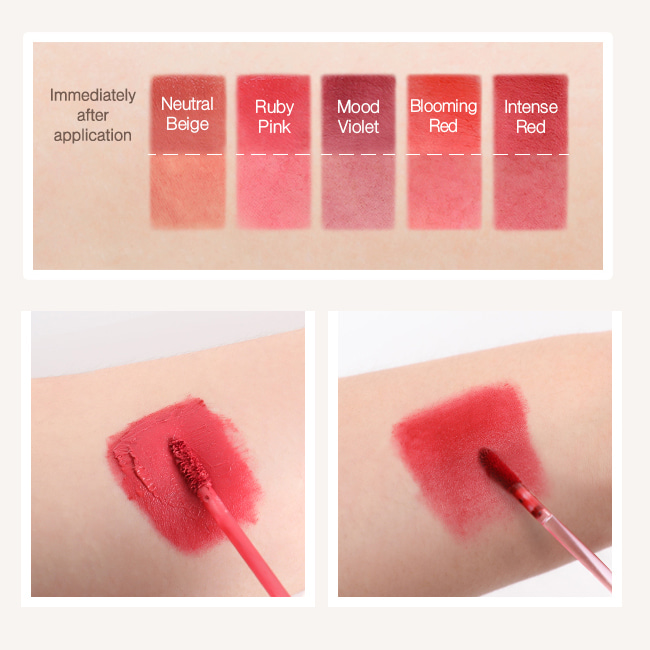 VILLAGE 11 FACTORY VELVET FIT LIP TINT [RUBY PINK] Тинт для губ