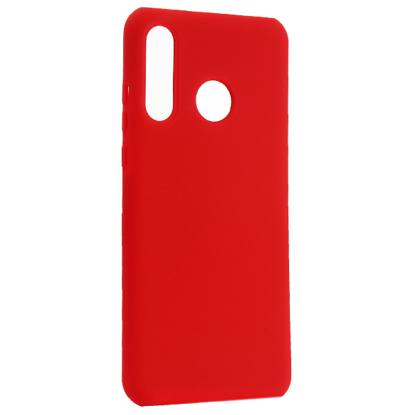 Чехол-накладка силиконовый BoraSCO Hard Case для Huawei P30 Lite красный