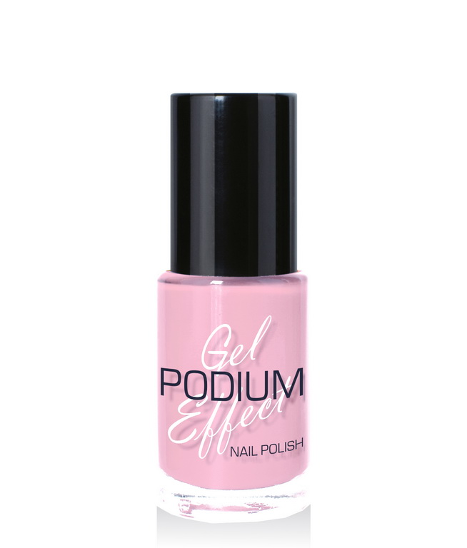 Лак для ногтей PODIUM Gel Effect тон 133 кремовый розовый 10мл