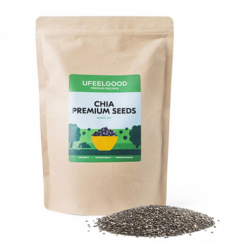 Семена Чиа / Chia seeds Ufeelgood 1000 г