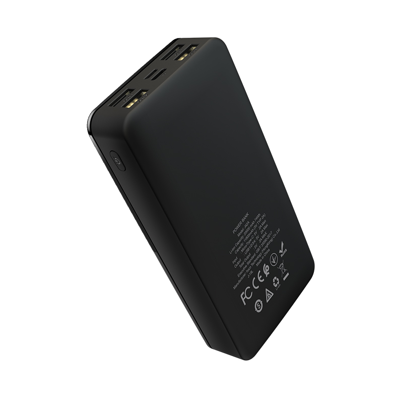 Аккумулятор внешний универсальный Hoco J42A 20000 mAh High power mobile power bank (4USB:5V-2.0A Max) Черный