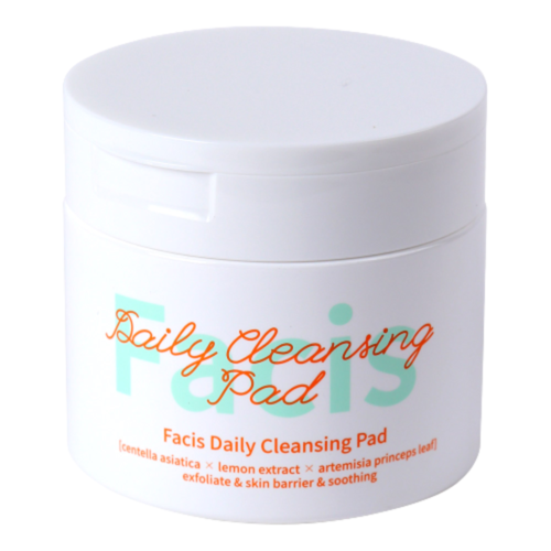 Facis Салфетки-подушечки пропитанные косметическим тоником - Daily cleansing pad, 70шт