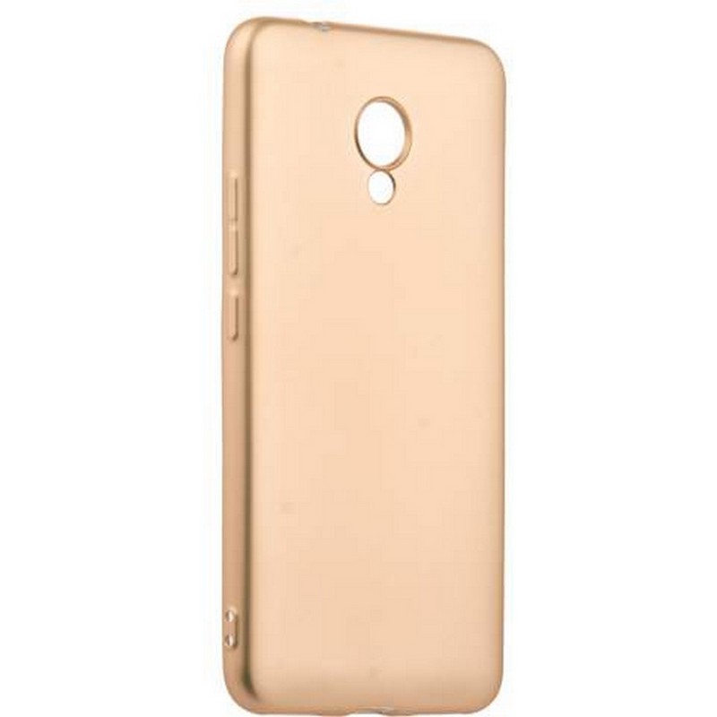 Чехол-накладка силиконовый J-case Delicate Series Matt 0.5mm для Meizu M5s (5.2") Золотистый