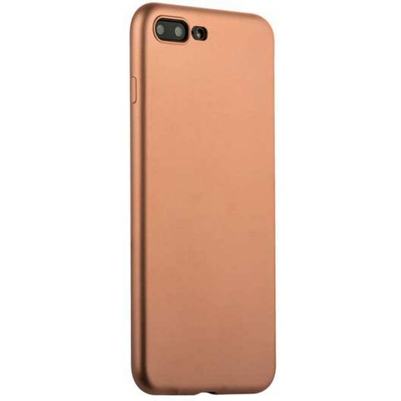 Чехол-накладка силиконовый J-case Delicate Series Matt 0.5mm для iPhone 8 Plus/ 7 Plus (5.5) Розовое золото