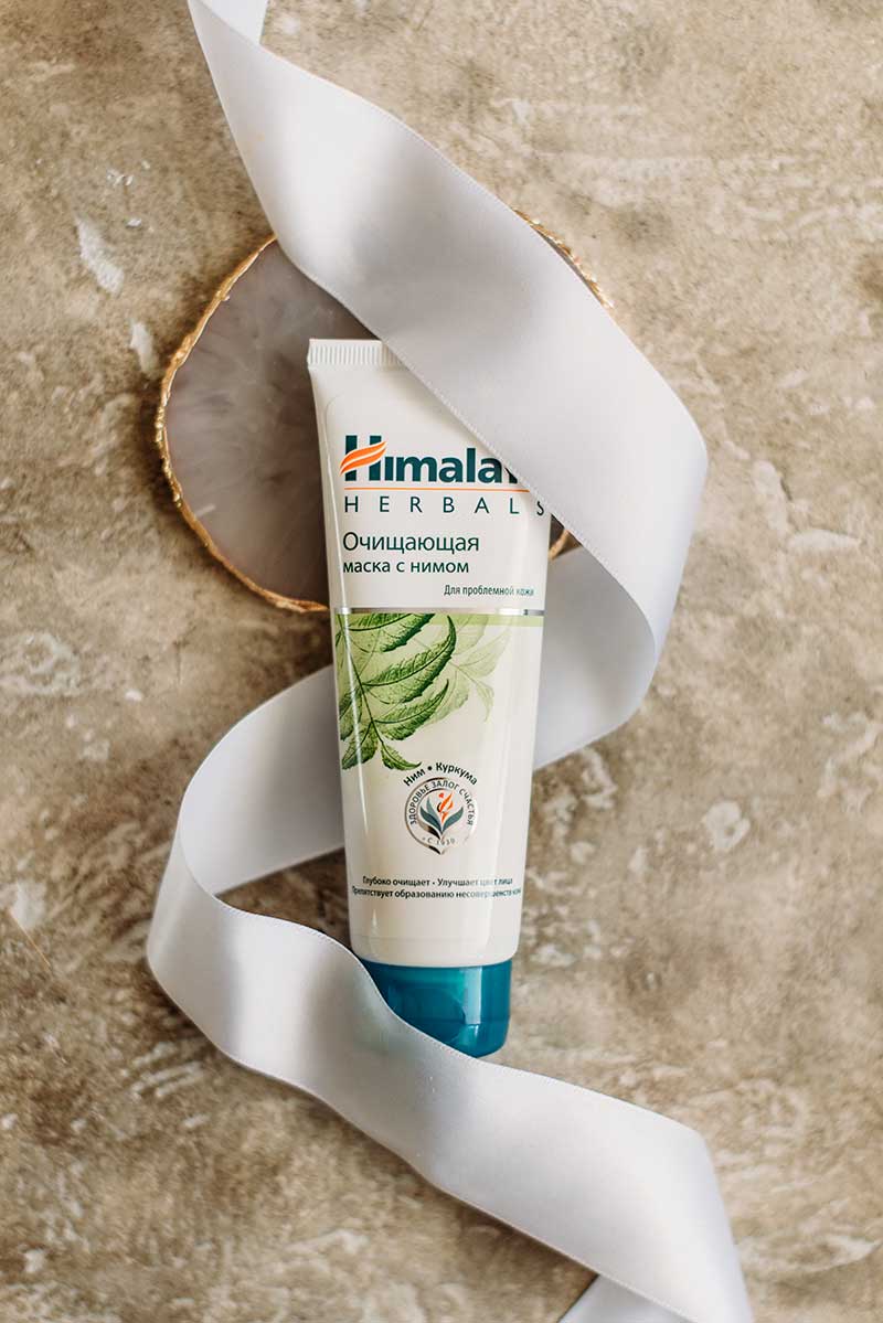 HIMALAYA Cleansing mask Маска очищающая с Нимом для жирной кожи 75мл