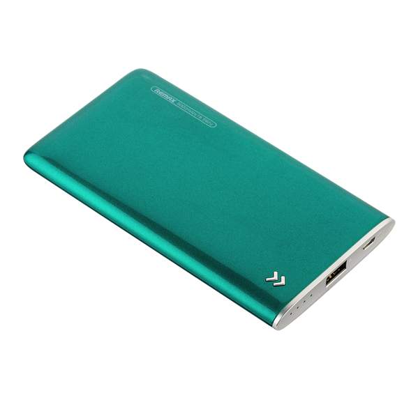 Аккумулятор внешний универсальный Remax RPP 78- 5000 mAh Crave power bank (USB: 5V-2.0A) Green Зеленый