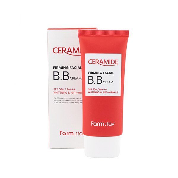 FarmStay Ceramide Firming Facial BB Cream SPF Укрепляющий ВВ крем с керамидами SPF 50+/PA+++