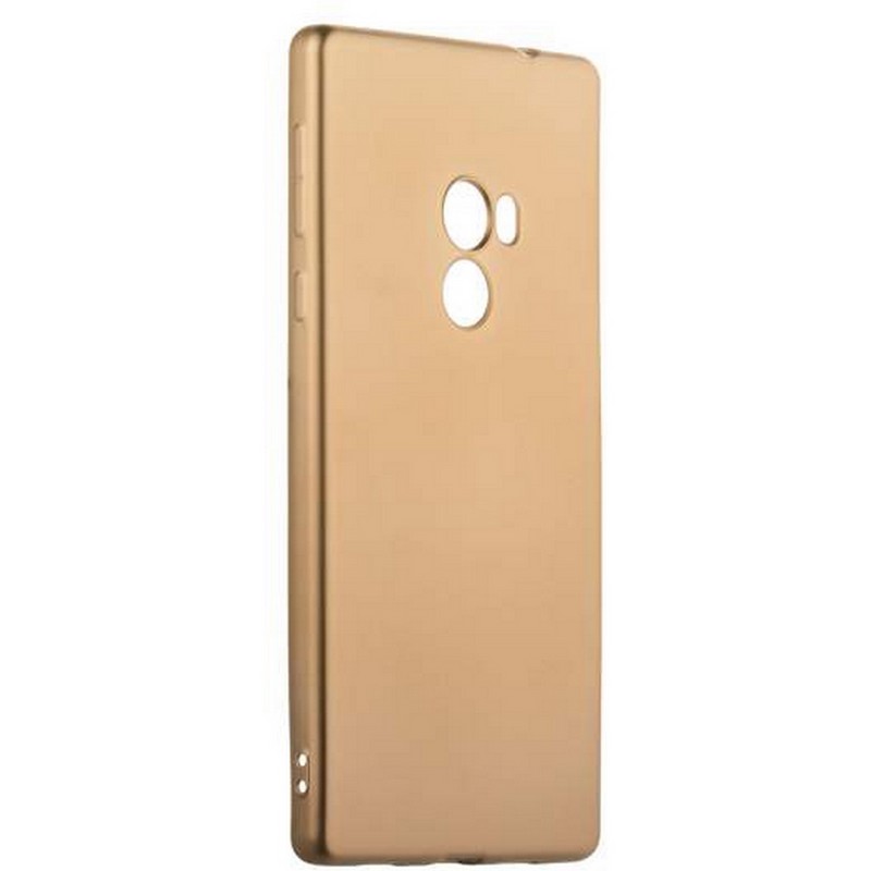 Чехол-накладка силиконовый J-case Delicate Series Matt 0.5mm для Xiaomi Mi Mix (6.4") Золотистый