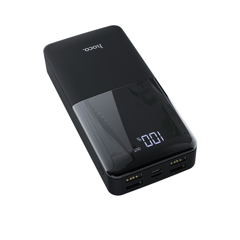 Аккумулятор внешний универсальный Hoco J42A 20000 mAh High power mobile power bank (4USB:5V-2.0A Max) Черный