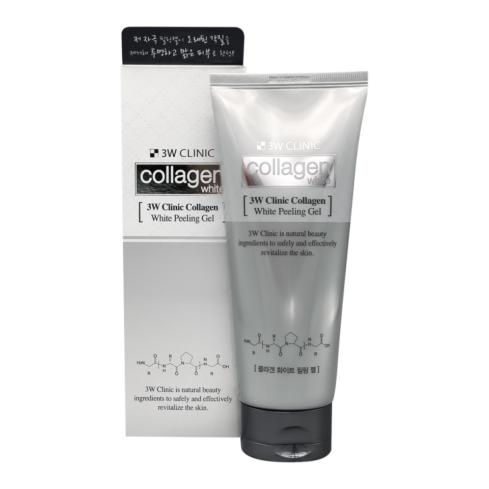 3W CLINIC Collagen White Peeling Gel Гель с коллагеном