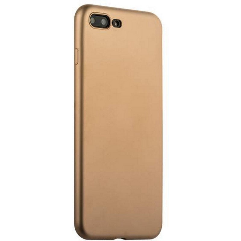 Чехол-накладка силиконовый J-case Delicate Series Matt 0.5mm для iPhone 8 Plus/ 7 Plus (5.5) Золотистый