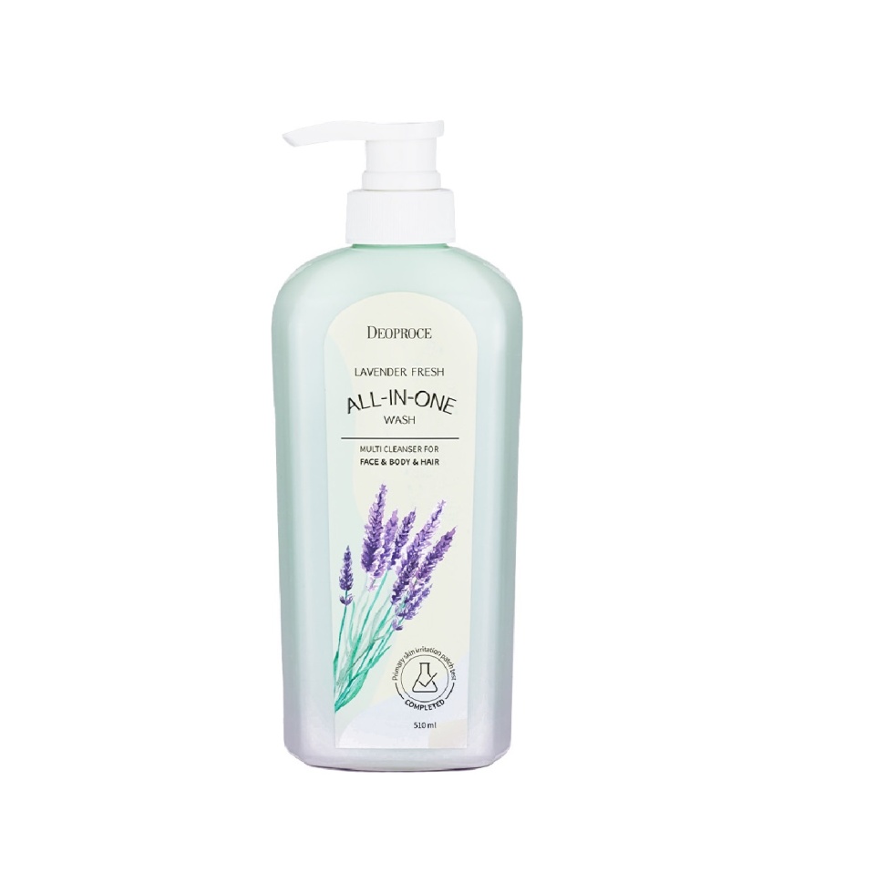 DEOPROCE LAVENDER FRESH ALL IN ONE WASH Освежающий гель для душа с экстрактом лаванды