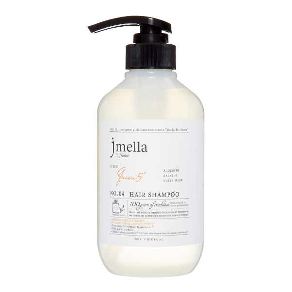 JMELLA IN FRANCE QUEEN 5' HAIR SHAMPOO Шампунь для волос "Альдегид, жасмин, белый мускус"