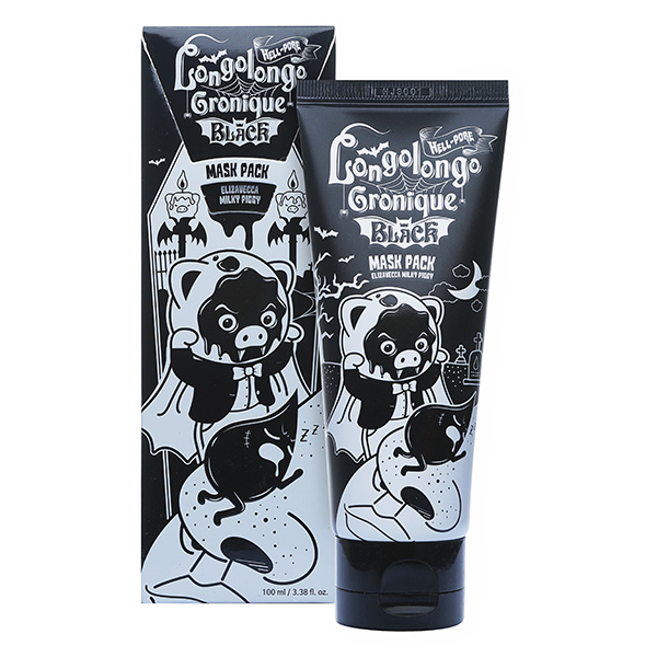 Elizavecca Milky Piggy Hell-Pore Longolongo Gronique Black Mask Pack Черная маска-пленка