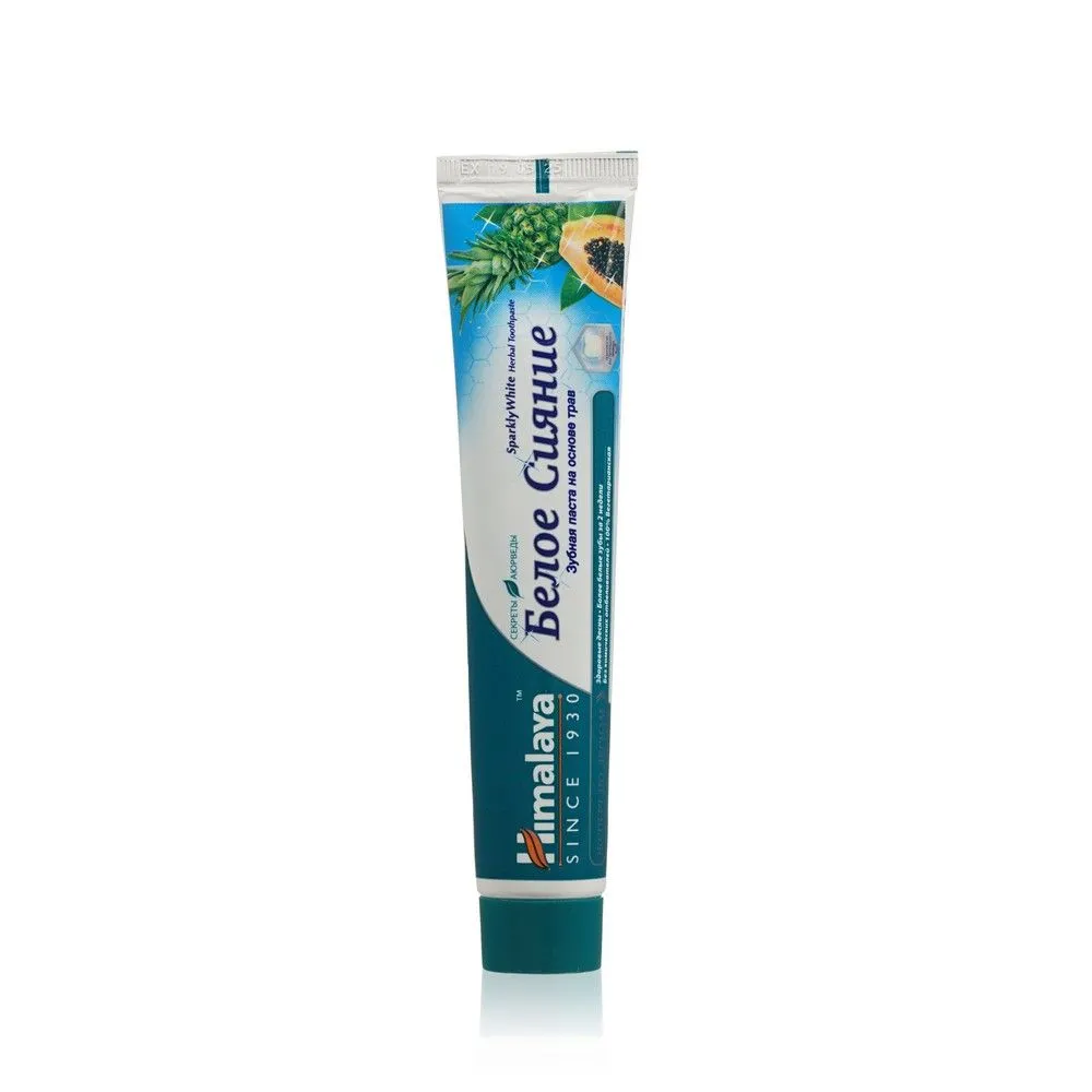 Отбеливающая зубная паста (Sparkly white toothpaste) Himalaya | Хималая 75мл