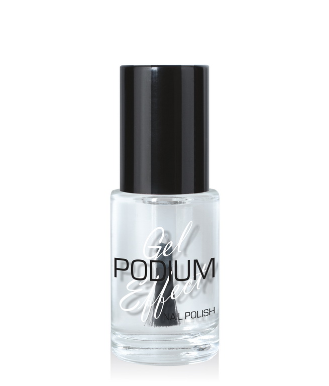 Лак для ногтей PODIUM Gel Effect тон 131 прозрачный 10мл