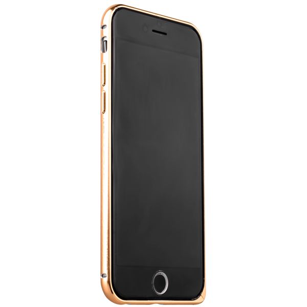 Бампер металлический iBacks Venezia Aluminum Bumper for iPhone 6s/ 6 (4.7) - (ip60078) Champagne Gold - Золото