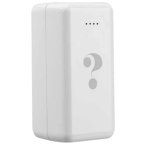 Аккумулятор внешний универсальный Wisdom YC-YDA12 Portable Power Bank 10400mAh ceramic white (USB выход: 5V 1A & 5V 2A)