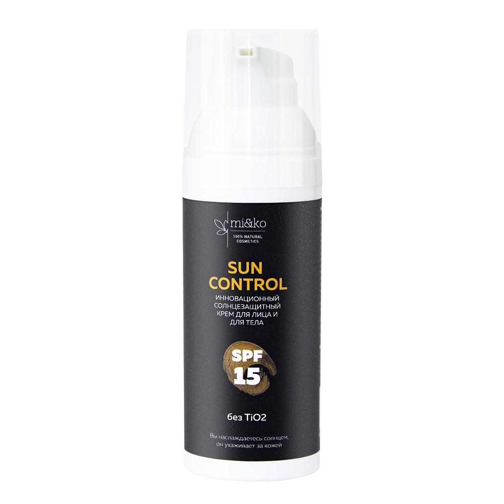 Крем солнцезащитный "Sun Control", SPF 15 Mi&Ko 50 мл