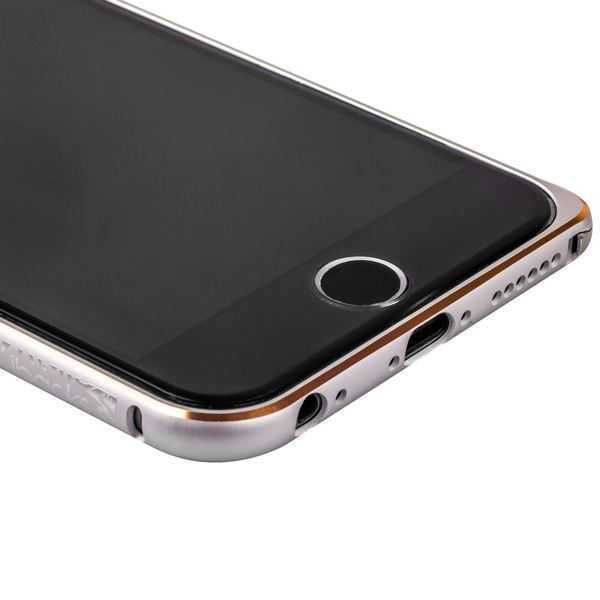 Бампер металлический iBacks Essence Aluminium Bumper for iPhone 6s/ 6 (4.7) - gold edge (ip60005) Silver Серебро