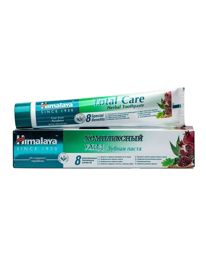 Зубная паста комплексная (Total Care toothpaste) Himalaya | Хималая 50мл