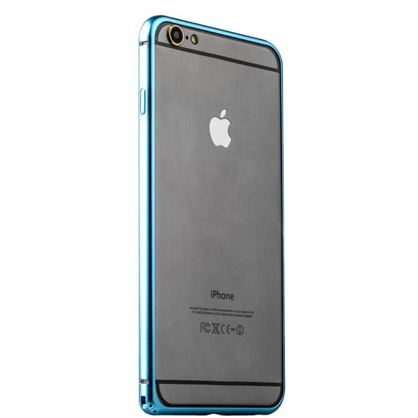 Бампер металлический iBacks Colorful Essence Aluminum Bumper для iPhone 6s Plus/ 6 Plus (5.5) (ip60088) Blue